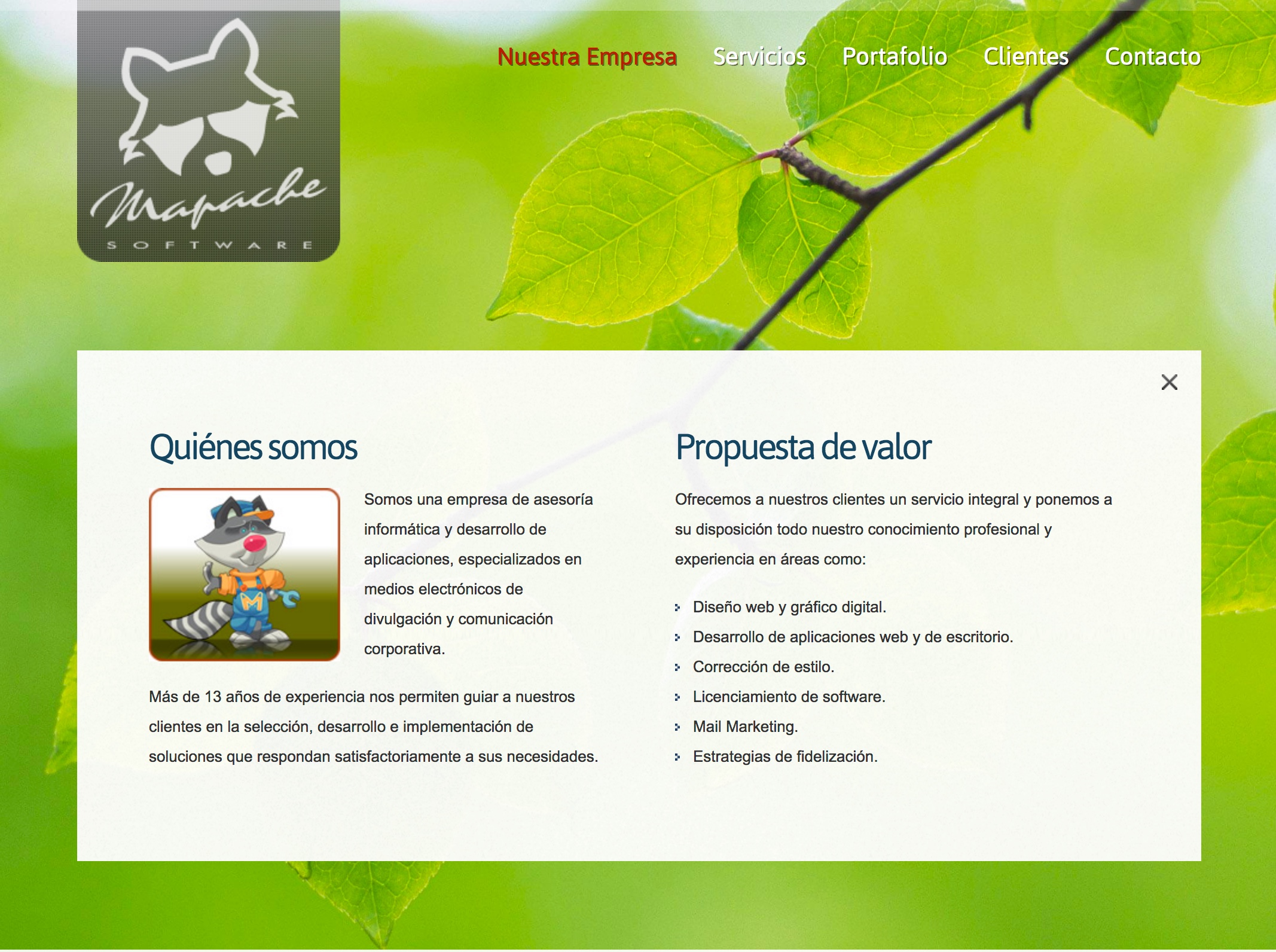 Mapache Software