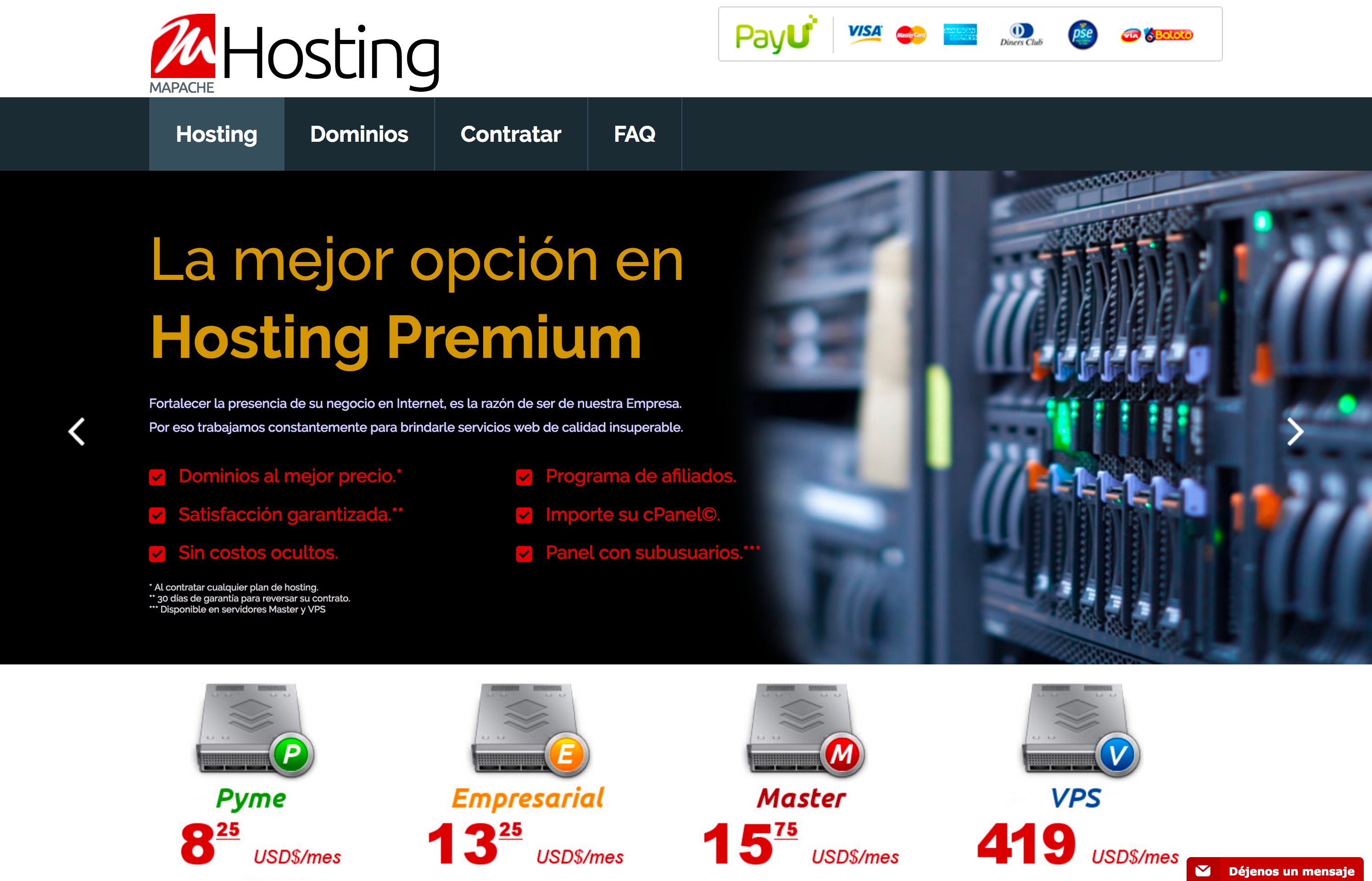 Mapache Hosting
